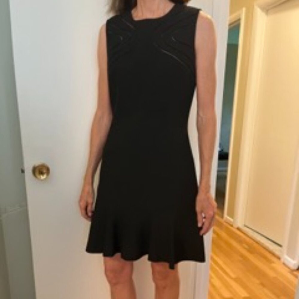 Diane von furstenberg black dress